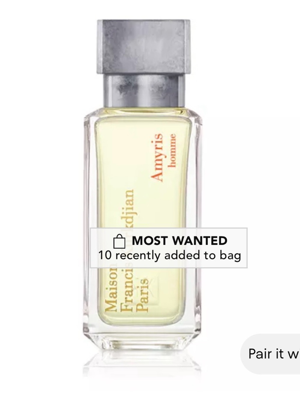 Maison Francis Kurkdjian MFK Amyris Homme